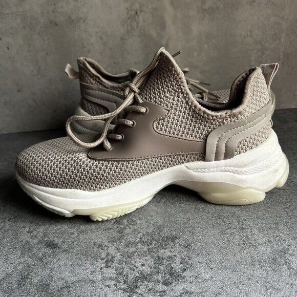 Streetwear Society Sneakers Women Size 8 Taupe Color - Picture 9 of 15